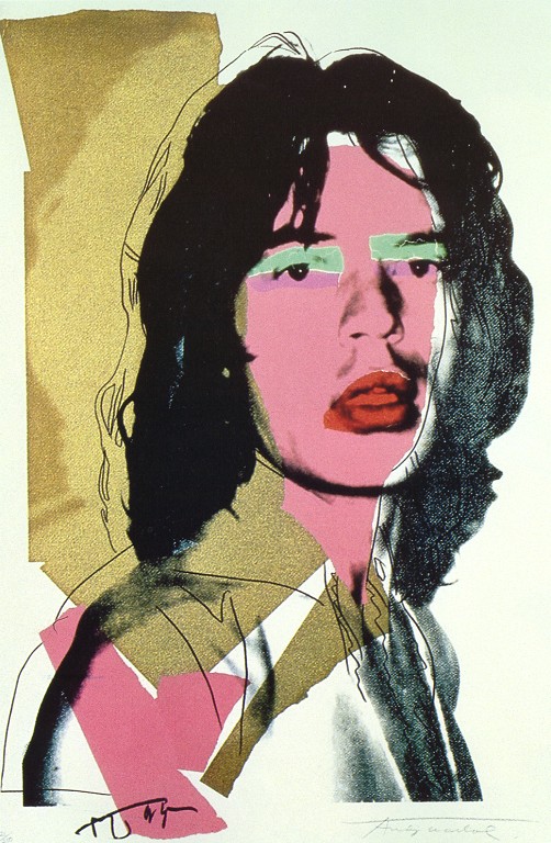 Mick Jagger Andy Warhol Encyclopedia Of Visual Arts 5914