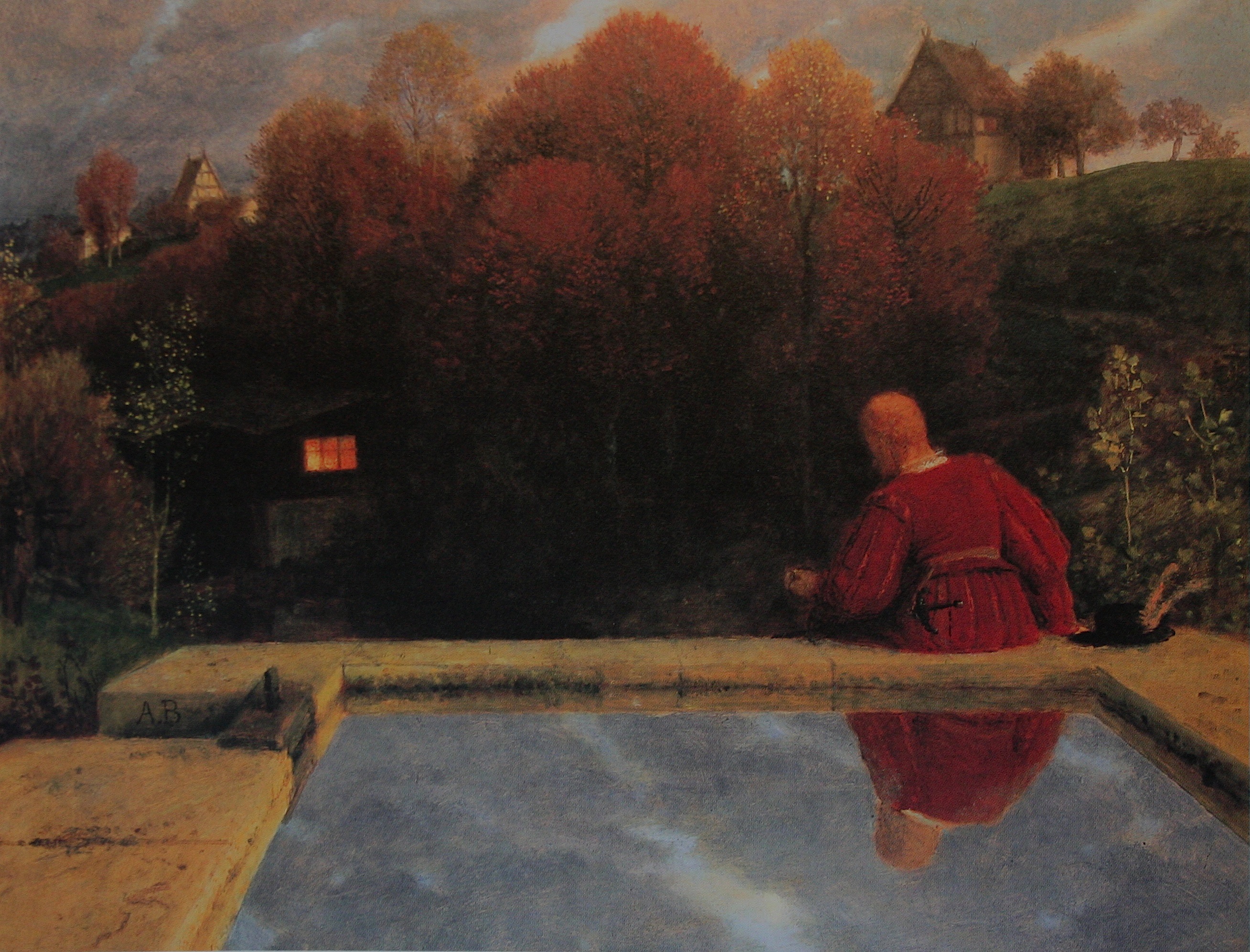 Returning Home - Arnold Böcklin - WikiArt.org