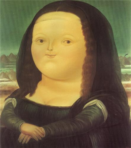 Mona Lisa - Fernando Botero