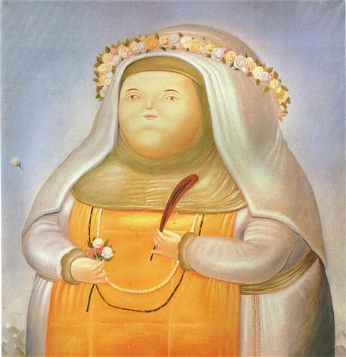 Saint Rose of Lima - Fernando Botero