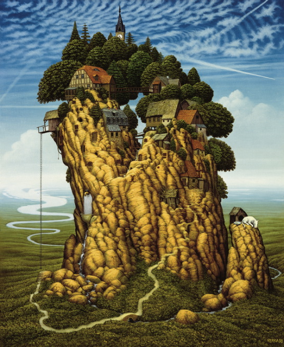 Jealousy Jacek Yerka WikiArt Encyclopedia Of Visual Arts