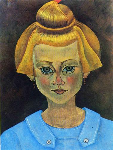 Portrait of a Young Girl  - Joan Miró