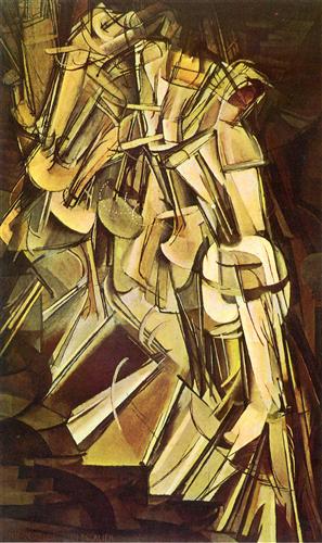 Nude Descending a Staircase, No.2 - Marcel Duchamp