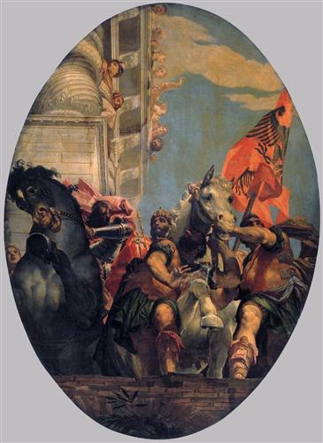 The Triumph of Mordecai - Paolo Veronese