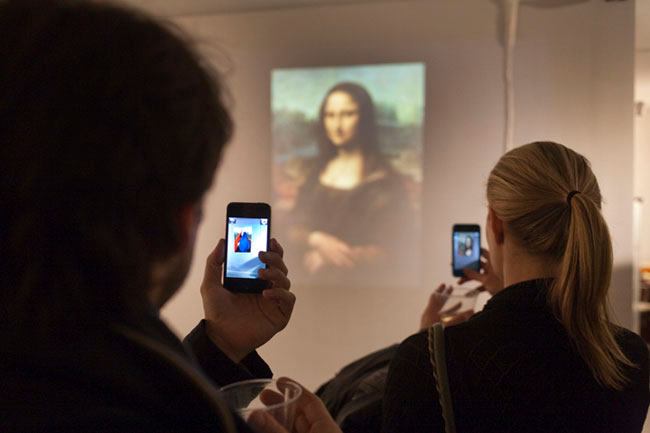 Frenchising Mona Lisa 1, 2011 - Amir Baradaran