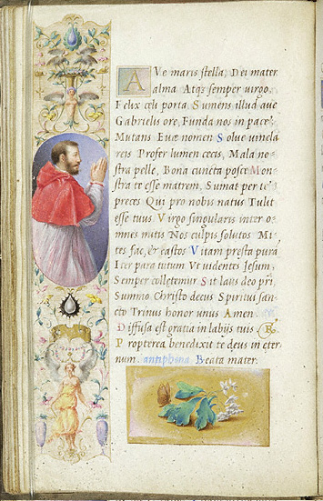 Page from Farnese Hours, c.1537 - c.1546 - Giulio Clovio