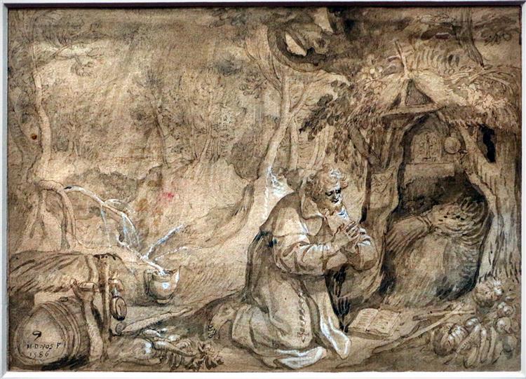 L'Eremita Hor, 1586 - Marten de Vos