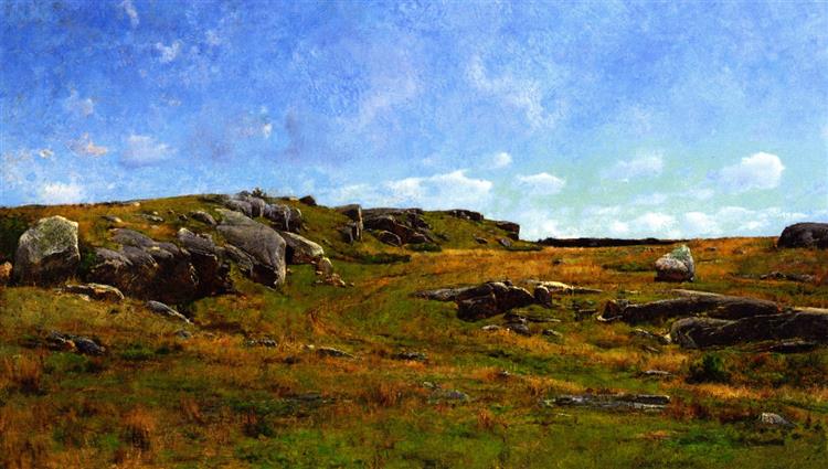 Moorland Path, Cape Ann, Massachusetts, 1886 - Джозеф Родефер Де Камп