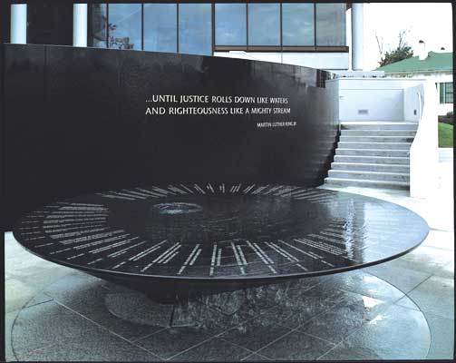 Civil Rights Memorial 1988 1989 Maya Lin WikiArt org