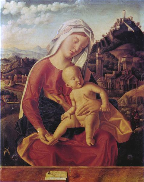 Madonna Con Il Bambino, 1505 - Bartolomeo Veneto