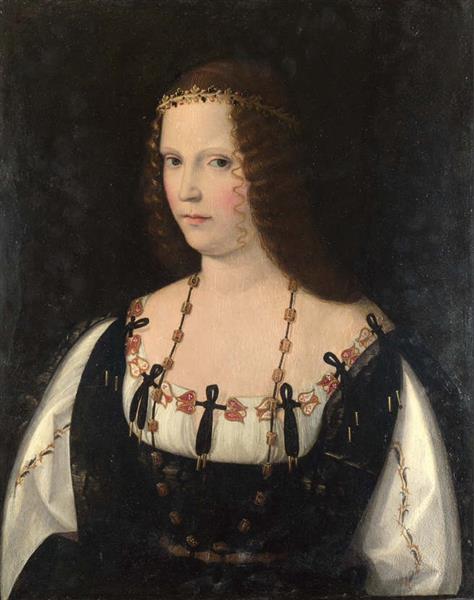 Portrait of a Lady, c.1500 - c.1510 - Бартоломео Венето