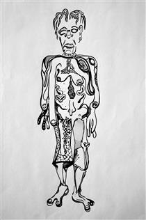 Ink Drawing 1 - Nathan Judds