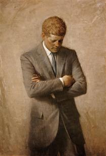 John F. Kennedy Official Portrait - Aaron Shikler