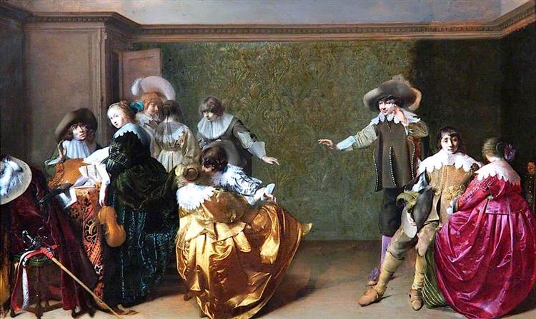 A Musical Party, 1634 - Дейстер Віллем Корнеліс