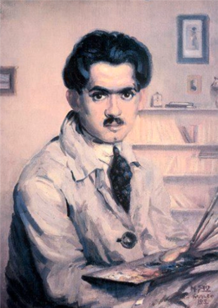 Self Portrait, 1919 - Mahmoud Saiid