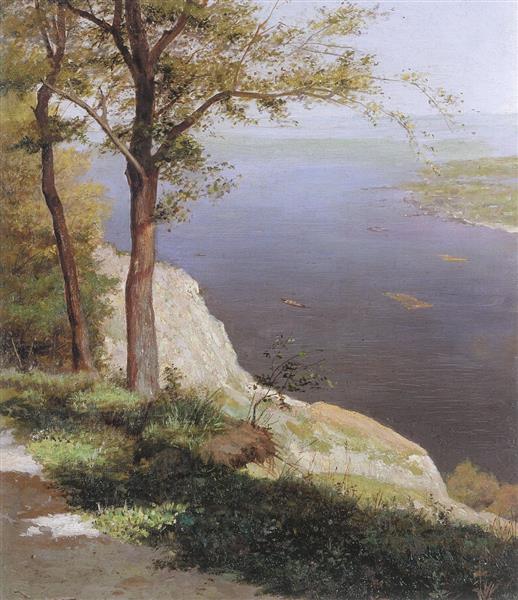 View on the Dnipro River, 1890 - Mykola Murashko
