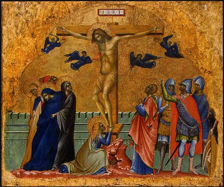 The Crucifixion, 1340 - Паоло Венеціано