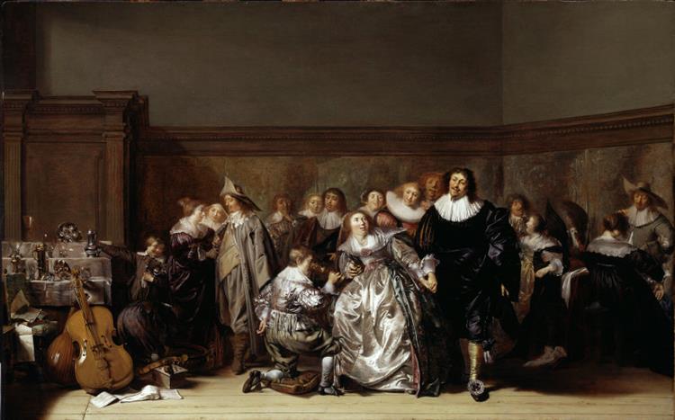 An Elegant Company, 1632 - Pieter Codde