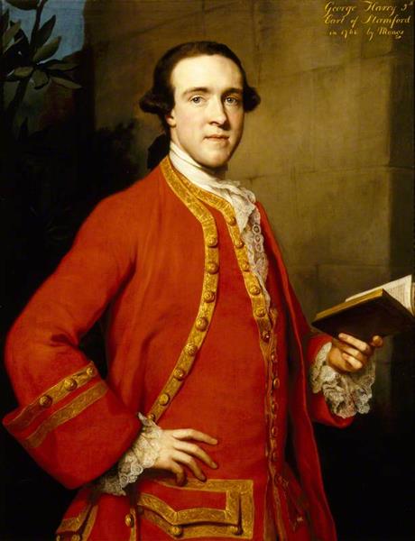 George Harry Grey, 5th Earl of Stamford, 1760 - Anton Raphael Mengs