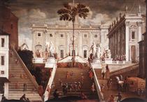 Competition on the Capitoline Hill - Agostino Tassi