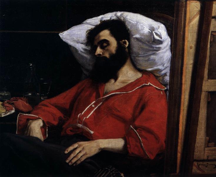 The Convalescent, 1860 - Каролюс-Дюран