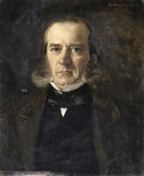 Portrait of Doctor Francois Firmin Morisson, 1862 - Каролюс-Дюран