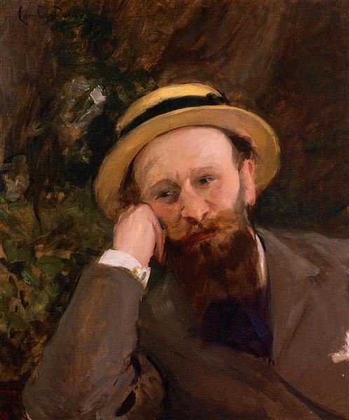 Portrait of Edouard Manet, 1876 - Каролюс-Дюран