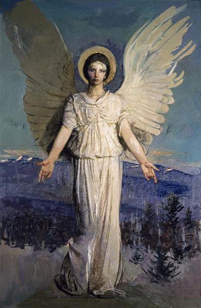 Monadnock Angel, 1921 - Abbott Handerson Thayer