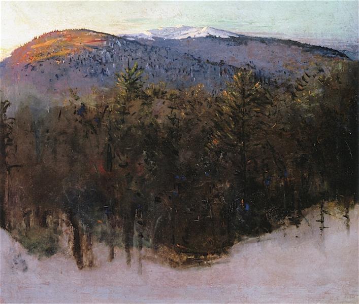Monadnock, Winter Sunrise, 1919 - Abbott Handerson Thayer