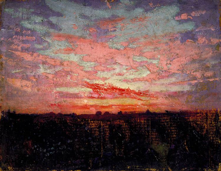 Sunset, 1909 - Abbott Handerson Thayer