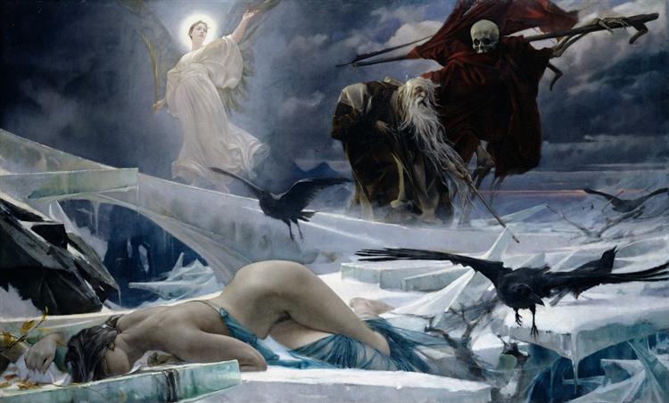 Ahasuerus at the End of the World, 1888 - Адольф Гіремі-Гіршль