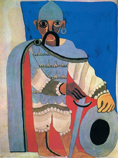 Prince Igor. A Sketch for the Opera 'Prince Igor' by A. Borodin., 1929 - Анатолий Галактионович Петрицкий