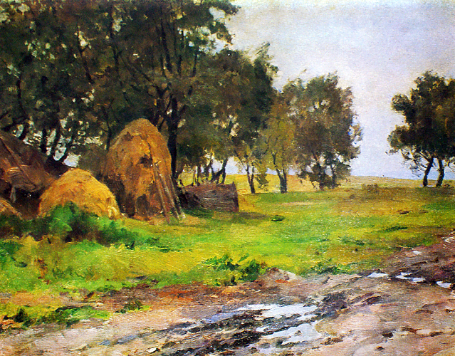 Окраїна села, 1984 - Віктор Пузирков
