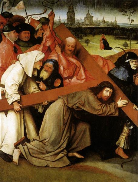 Christ Carrying The Cross C 1505 Hieronymus Bosch WikiArt Org   Christ Carrying The Cross 1 !Large 