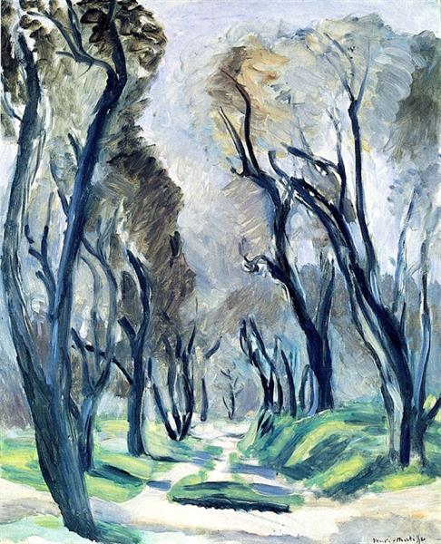 The Path of Olive Trees, 1920 - Анри Матисс