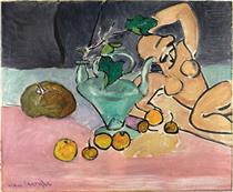 Sculpture and Vase of Ivy - Henri Matisse
