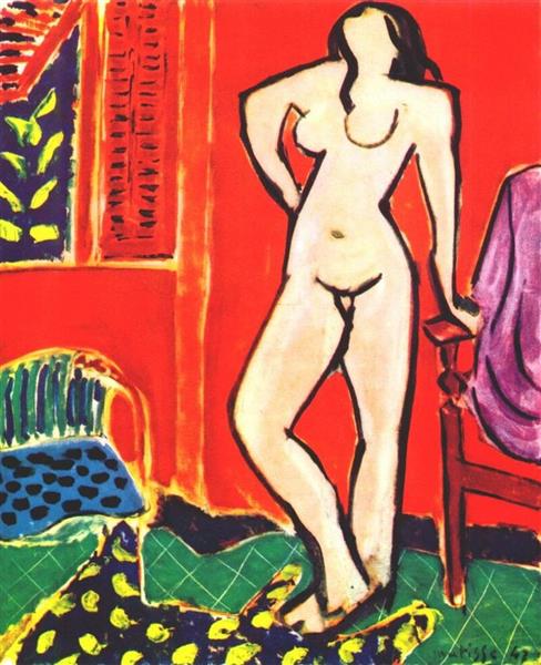 Standing Nude, 1947 - 馬蒂斯