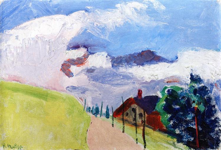 Swiss Landscape, 1901 - 馬蒂斯