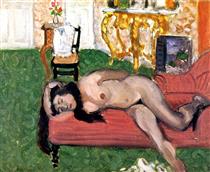 Woman on a Couch - 馬蒂斯