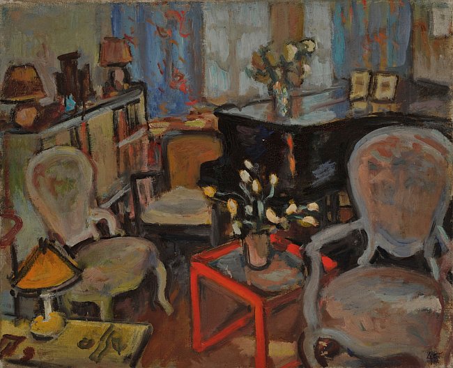 Interior, 1945 - Vera Nedkova