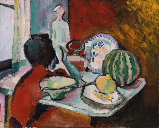 Посуд і диня, 1907 - Анрі Матісс