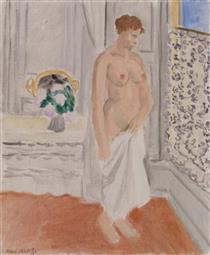 Standing Nude near Window - Анри Матисс