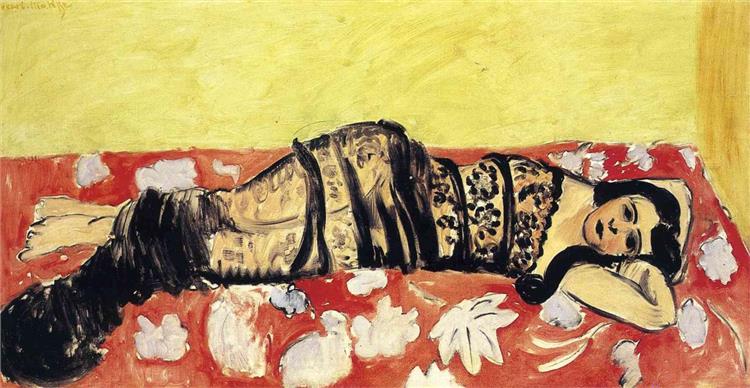 The Black Shawl, 1918 - Henri Matisse