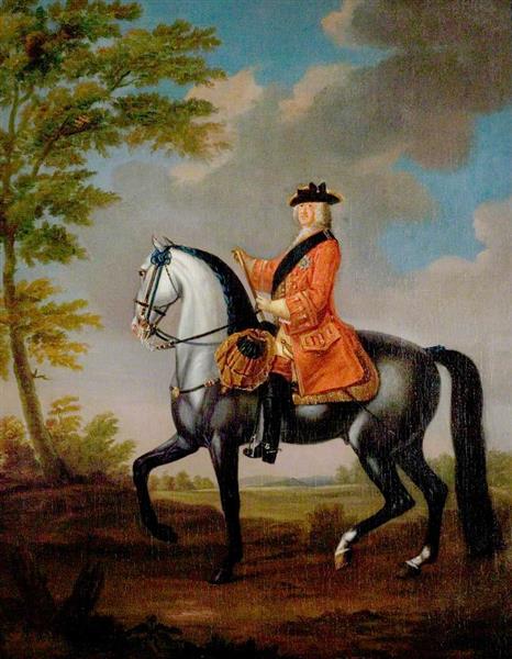George I, on Horseback - David Morier