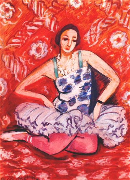 Dancer, 1925 - Анри Матисс