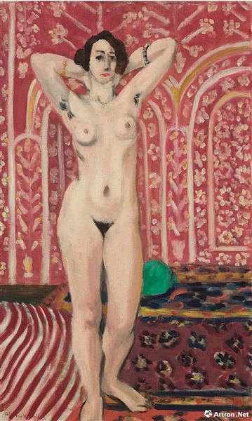 Standing Odalisque, Nude, 1923 - Анри Матисс