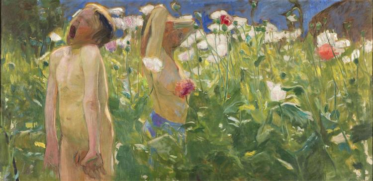Poppies, 1903 - Войцех Вейс