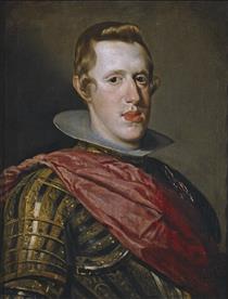Портрет Филиппа IV в латах - Диего Веласкес