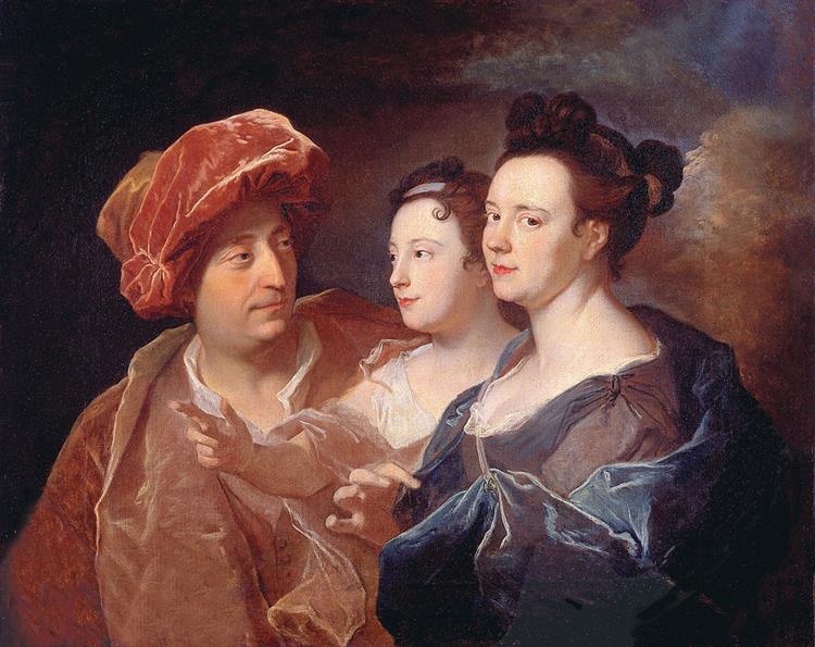 La Famille Lafitte, 1694 - Hyacinthe Rigaud