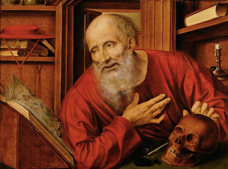 Saint Jerome in His Cell - Quentin Matsys